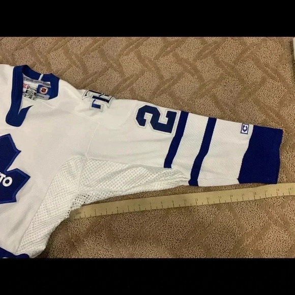 Vtg Mike Peca Toronto Maple Leafs  NHL Hockey Jersey - Picture 11 of 11